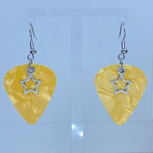 Guitar Pick Custom Earrings